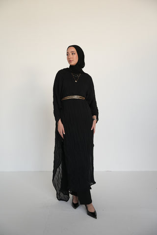 Noir Tunic - Gilded Embrace