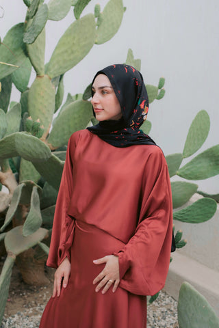 Angelina Set -Dark Peach