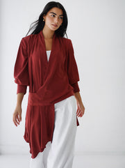 Asymmetrical Top - Terracotta