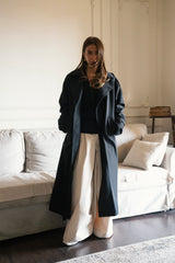 Waterproof Layer Coat - Black