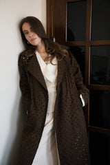 Tattered Trench - Brown