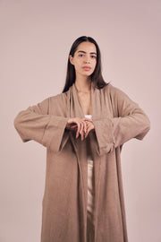 Knit Cardigan- Cafe