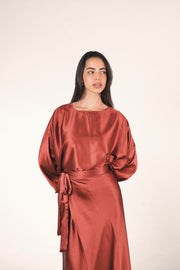 Angelina Set -Dark Peach