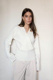 Everyday Ribbed Top - Off White