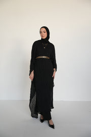 Noir Tunic - Gilded Embrace