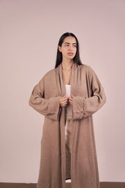 Knit Cardigan- Cafe