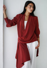 Asymmetrical Top - Terracotta