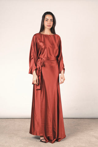 Angelina Set -Dark Peach
