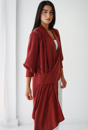 Asymmetrical Top - Terracotta