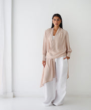 Asymmetrical Top - Creme