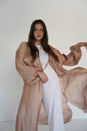 Silken Flow Kimono - Hazel
