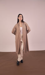 Knit Cardigan- Cafe