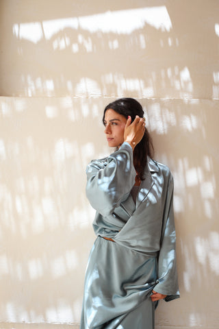 The Silky Set - Stone Blue