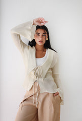 Wave Top - Warm Ivory