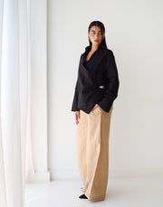 Feuille d’Or Top - Black