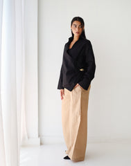Feuille d’Or Top - Black