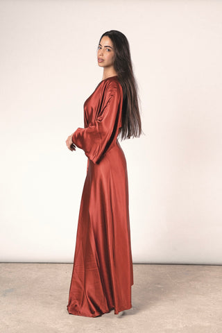 Angelina Set -Dark Peach