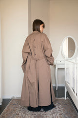 Open Back Trench - Cocoa