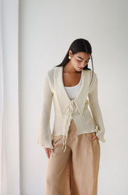 Wave Top - Warm Ivory