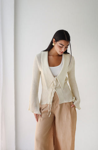 Wave Top - Warm Ivory