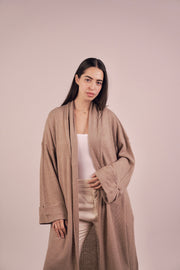 Knit Cardigan- Cafe