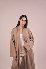 Knit Cardigan- Cafe