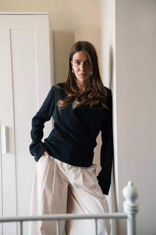 Everyday Ribbed Top - Black
