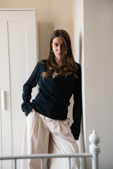 Everyday Ribbed Top - Black