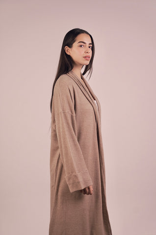 Knit Cardigan- Cafe
