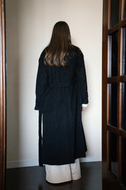 Tattered Trench - Black