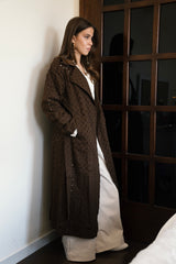 Tattered Trench - Brown