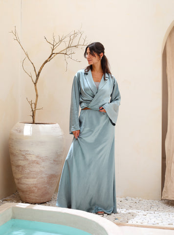 The Silky Set - Stone Blue