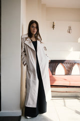 Waterproof Layer Coat - Creme
