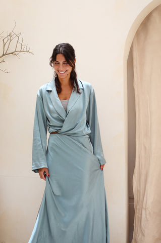 The Silky Set - Stone Blue
