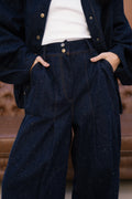 The Speckled Denim Pants