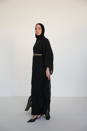 Noir Tunic - Gilded Embrace