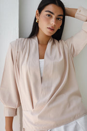 Asymmetrical Top - Creme