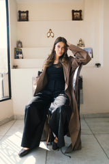 Open Back Trench - Cocoa