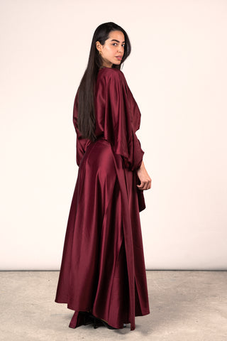 Angelina Set - Burgundy