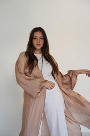 Silken Flow Kimono - Hazel