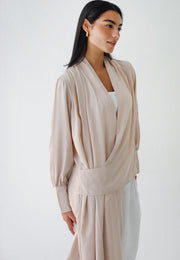 Asymmetrical Top - Creme