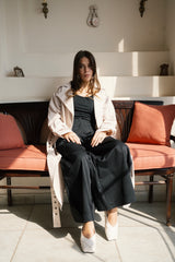 Waterproof Layer Coat - Creme