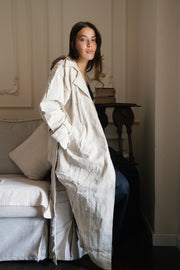 Tattered Trench - Light Olive