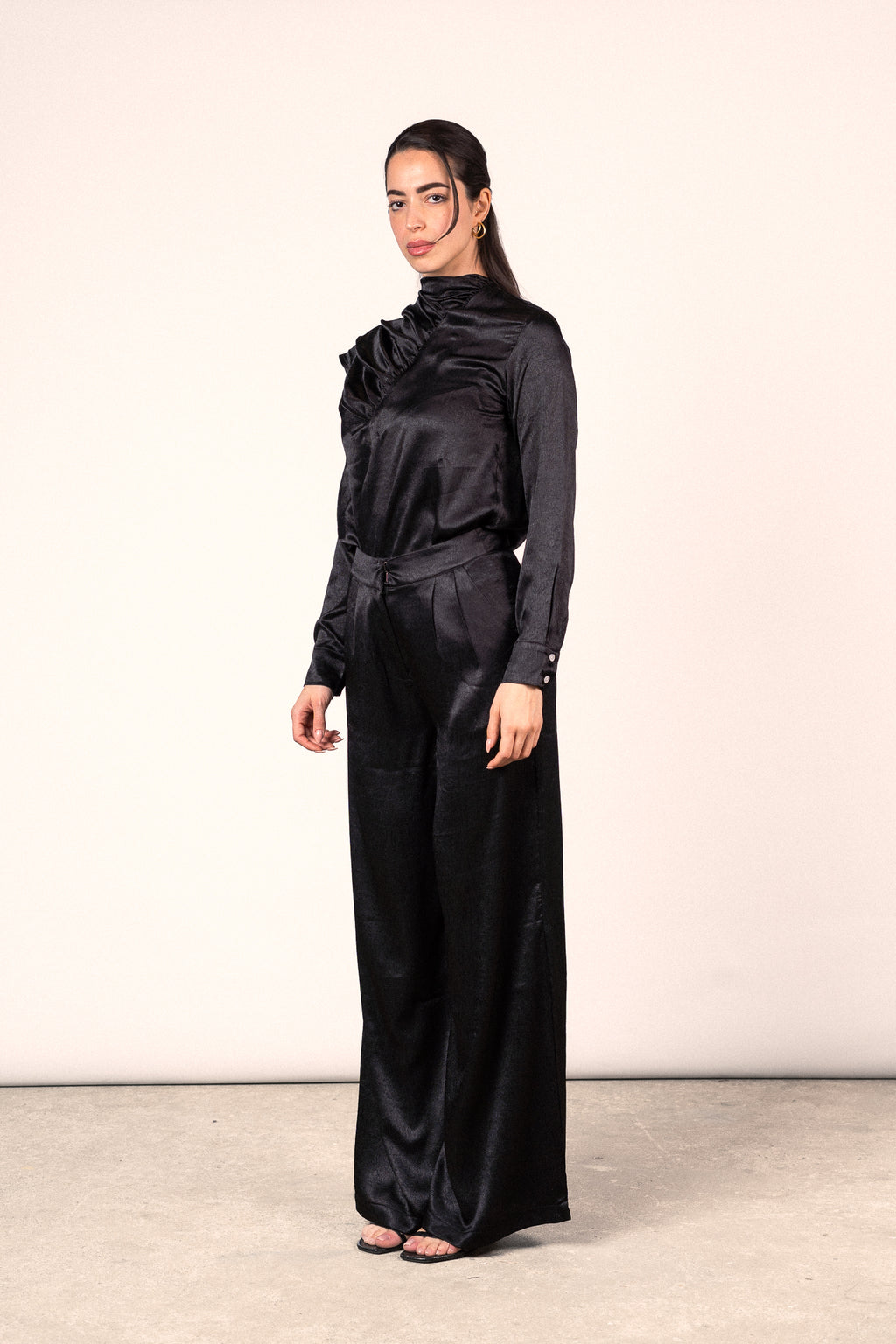 The Cape Pants - Black