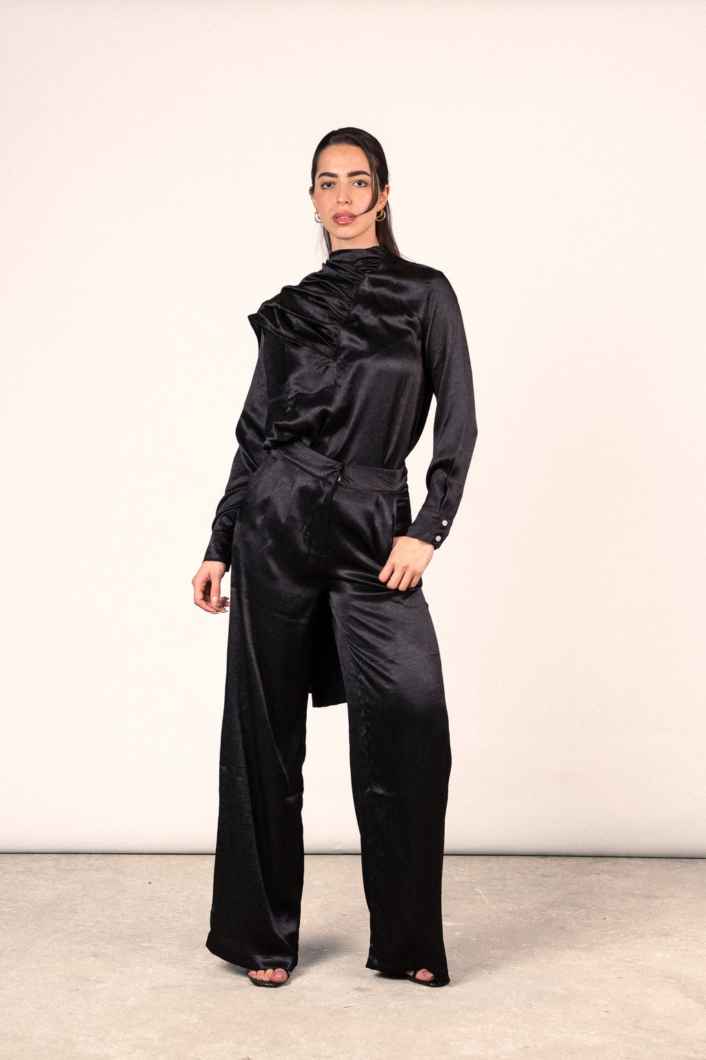 The Cape Pants - Black