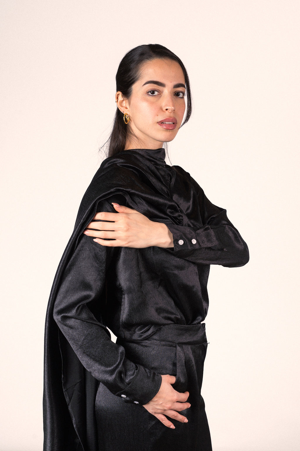 The Cape Pants - Black