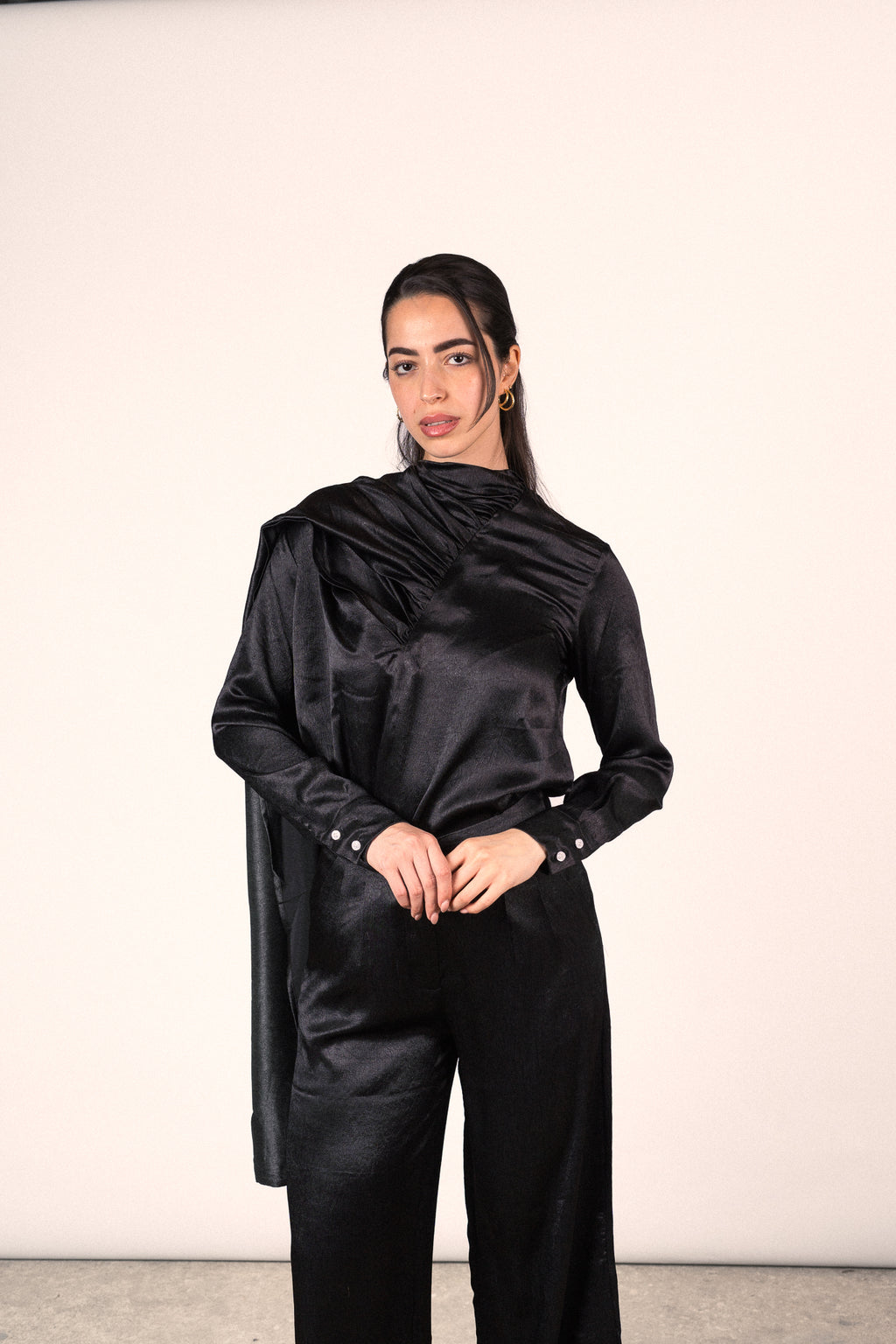 The Cape Pants - Black