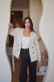 Essential Trench Jacket - Creme
