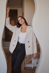 Essential Trench Jacket - Creme