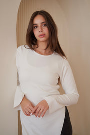 Echelon Plush Top - Off White